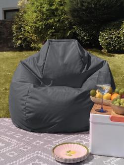 rucomfy Outdoor Slouch Bag Bean Bag - view 2, Slate Grey