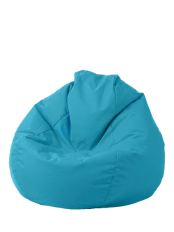 rucomfy Outdoor Slouch Bag Bean Bag, Turquoise