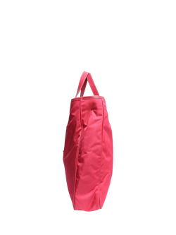 Pre-loved Prada Nylon Two-Way Tote Bag, Pink - view 2, Pink