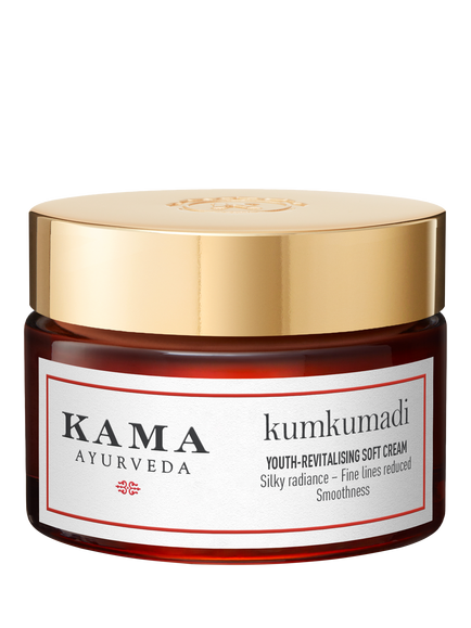 Kama Ayurveda Kumkumadi Youth-Revitalising Soft Cream, 15ml, Clear