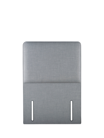Hypnos OUTLET Emily Full Depth Headboard, Single, Like New, Linoso Sky, Linoso Sky