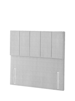 Silentnight OUTLET Siena Full Height Headboard, Double, Like New, Light Grey, Light Grey