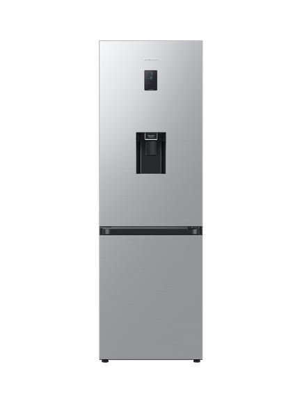 Samsung OUTLET Series 7 RB34C652ESA/EU Freestanding 65/35 Smart Fridge Freezer with SpaceMax™, Like New, Silver, Silver