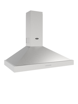 Belling OUTLET Cookcentre 100T Chimney Cooker Hood, Like New, Stainless Steel, Stainless Steel