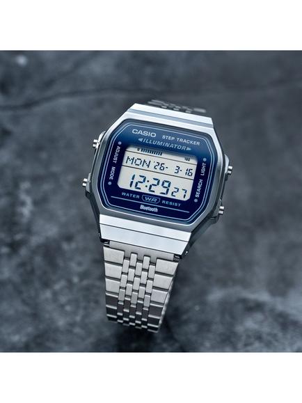 Casio ABL-100WE-2AEF Unisex Classic 41mm LCD Bracelet Strap Digital Watch, Blue - view 2, Blue