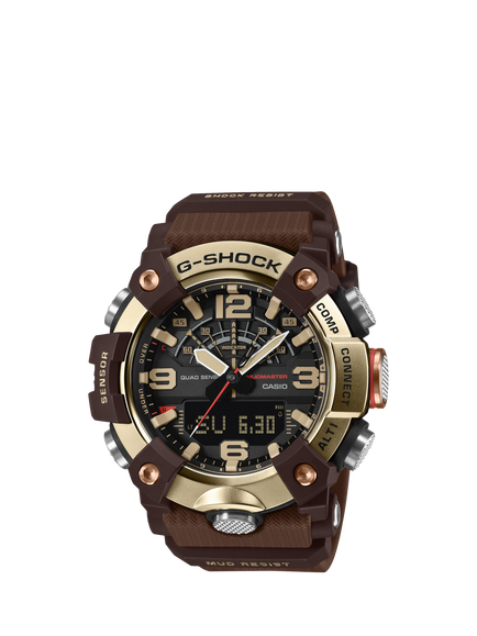 Casio GG-B100XMH-5AER Men's G-SHOCK Mudmaster Resin Strap Watch, Yellow, Yellow