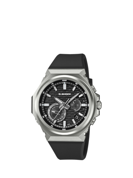 Casio GST-B1000-1AER Men's G-STEEL 44mm Round Solar Watch, Black, Black