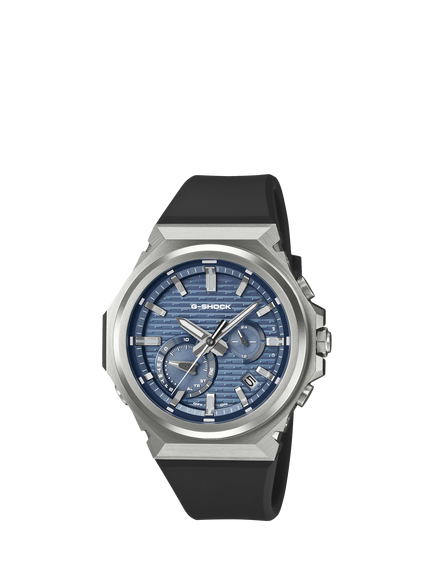 Casio GST-B1000-2AER Men's G-STEEL 44mm Round Solar Watch, Blue, Blue