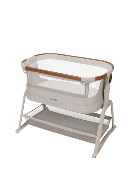 Maxi-Cosi Iora Plus Bedside Crib & Bedsheets, Natural, Natural