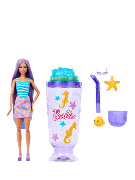 Barbie Pop Sea Slushy Doll, Purple, Multi