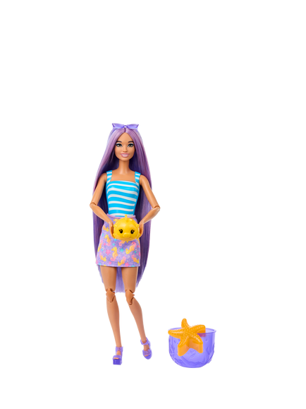 Barbie Pop Sea Slushy Doll, Purple - view 2, Multi
