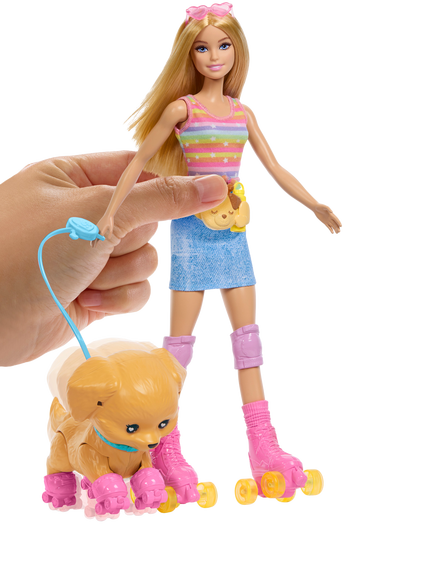 Barbie Skate and Run Pup Doll - view 2, Multi