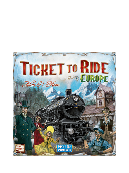 Asmodee Ticket to Ride Europe Board Game, Blue Multi Blue