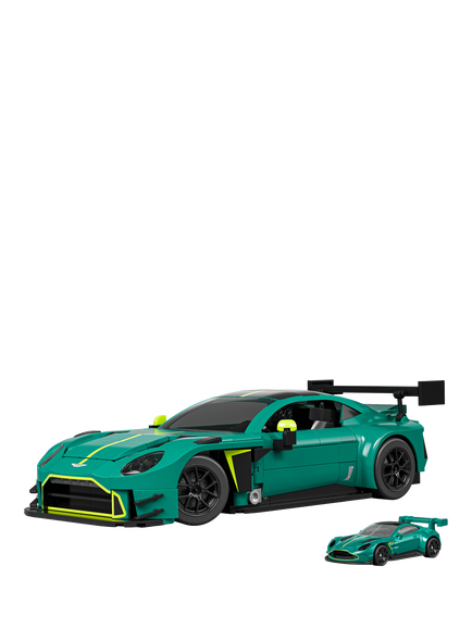 Mattel Brick Shop Hot Wheels Elite Series Aston Martin Vantage GT3, Multi