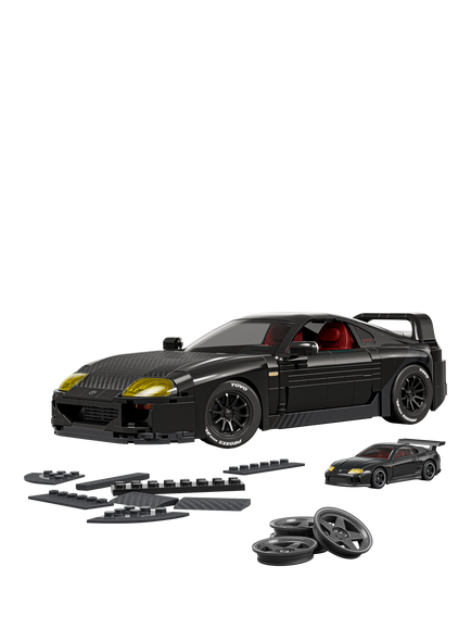 Mattel Brick Shop Hot Wheels Elite Series Toyota Supra MKIV, Multi