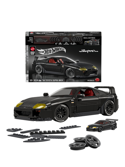 Mattel Brick Shop Hot Wheels Elite Series Toyota Supra MKIV - view 2, Multi