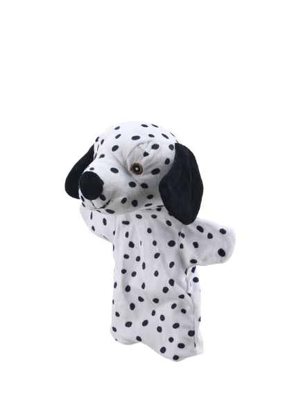 Puppet Company Dalmation Hand Puppet - view 2, White & Black