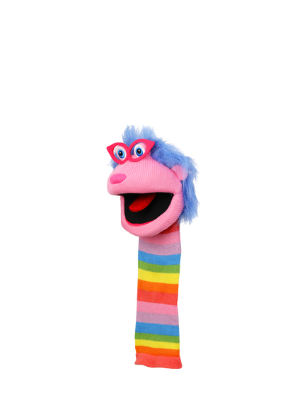 Puppet Company Gloria Eco Sockette Hand Puppet - view 2, Multi