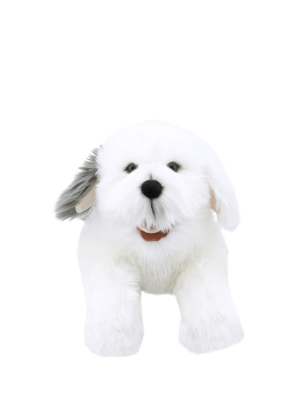 Puppet Company Old English Sheepdog Full Body Puppet, White - view 2, White