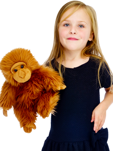 Puppet Company Orangutan Full Body Puppet, Brown - view 2, Brown