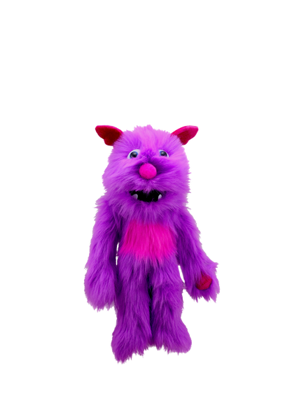 Puppet Company Purple Monster Hand Puppet, Purple