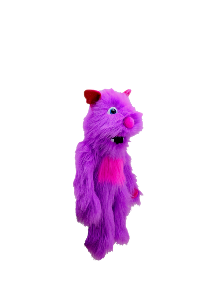 Puppet Company Purple Monster Hand Puppet - view 2, Purple