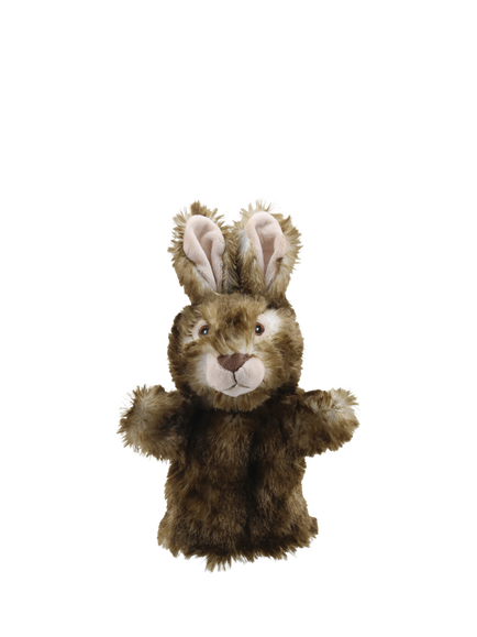 Puppet Company Wild Rabbit Eco Hand Puppet, Brown