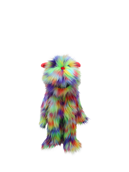 Puppet Company Rainbow Monster Hand Puppet, Multi