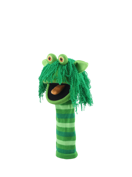 Puppet Company Squelch Eco Sockette Hand Puppet - view 2, Multi