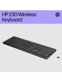 HP 230 Wireless Keyboard, Black - view 2, Black