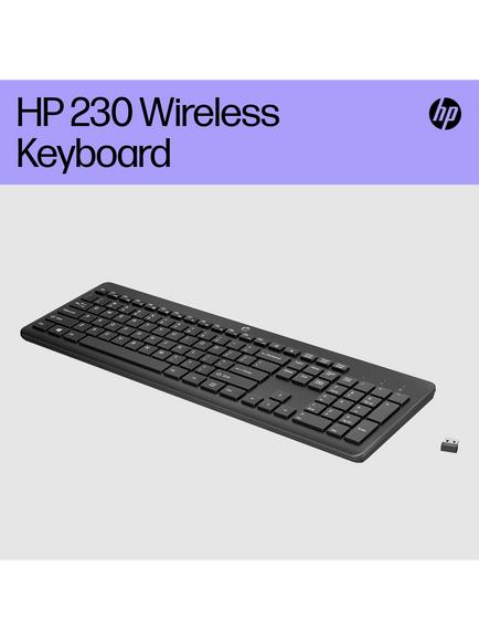 HP 230 Wireless Keyboard, Black - view 2, Black