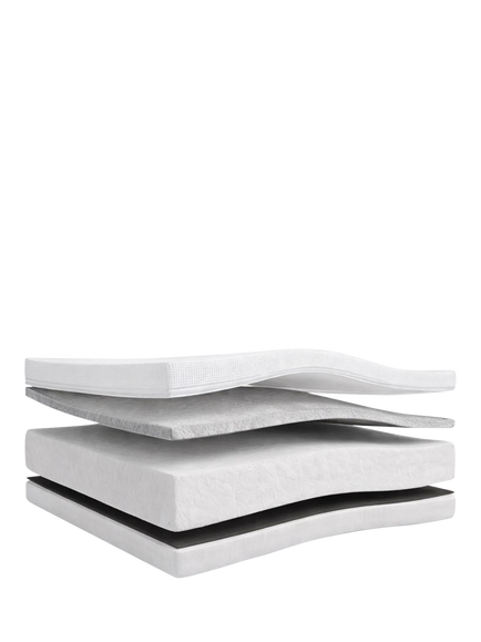 Gaia Baby Eos Cotbed Mattress, White - view 2, White