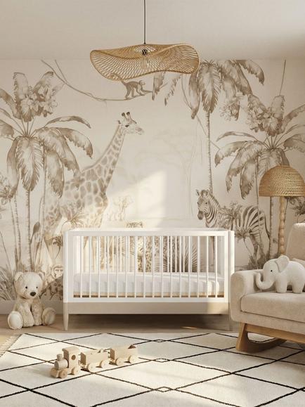 Gaia Baby Eos Cotbed & Dresser Set, Soft Cashmere/White - view 2, Soft Cashmere/ White