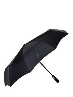 Hackett London Folding Umbrella, Black - view 2, Black
