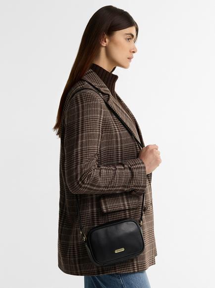 Barbour Daphne Mini Crossbody Bag, Black - view 2, Black