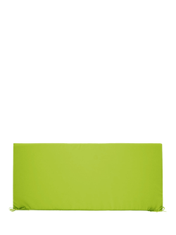 rucomfy Striped Bench Cushion - view 2, Olive Green