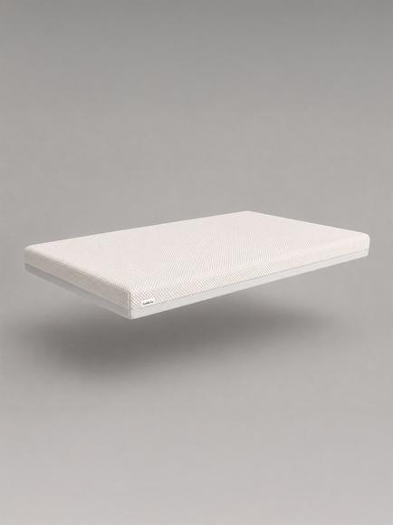 CuddleCo Signature Sprung Cotbed Mattress, White