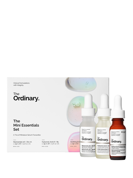 The Ordinary Mini Essentials Skincare Gift Set, Clear