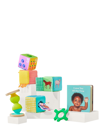 Lovevery Baby Movement Mini Play Kit, Multi