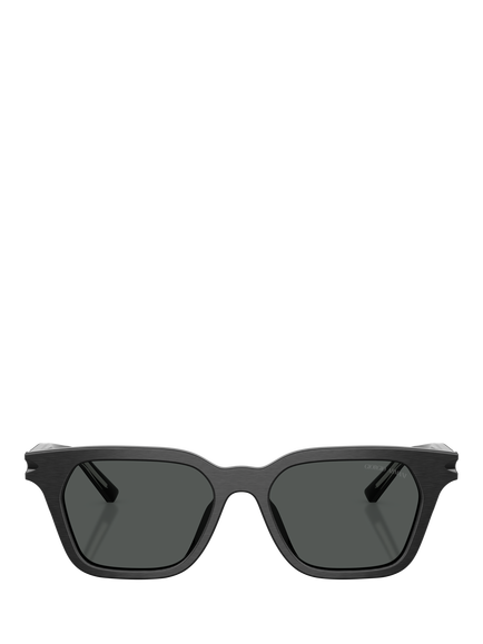 Giorgio Armani AR8251U D Frame Sunglasses - view 2, Brushed Black/Grey