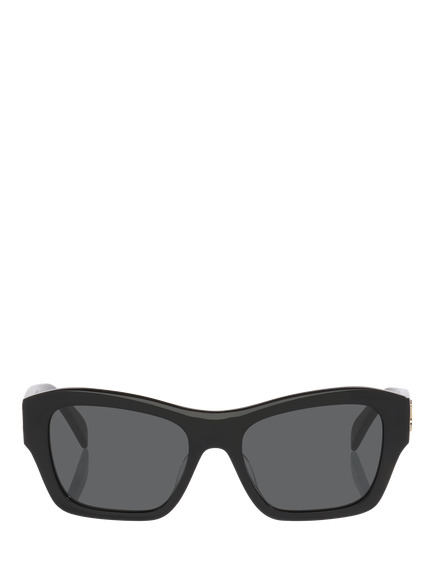 Celine CL000619 Women's Butterfly Sunglasses, Black/Grey - view 2, Black/Grey