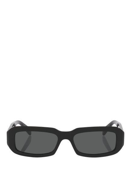 Celine 0CL000626 Women's Rectangular Sunglasses, Black - view 2, Black