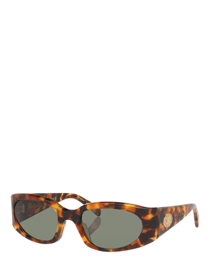 Celine CL000631 Wide Band Sunglasses, Tortoise/Green