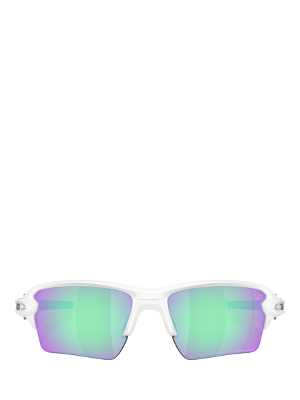 Oakley OO9188 Unisex Round Sunglasses, Matte White - view 2, Matte White