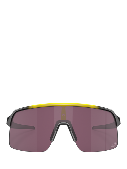 Oakley OO9463 Men's Wrap Sunglasses, Yellow Grey Fade/Purple - view 2, Yellow Grey Fade/Purple