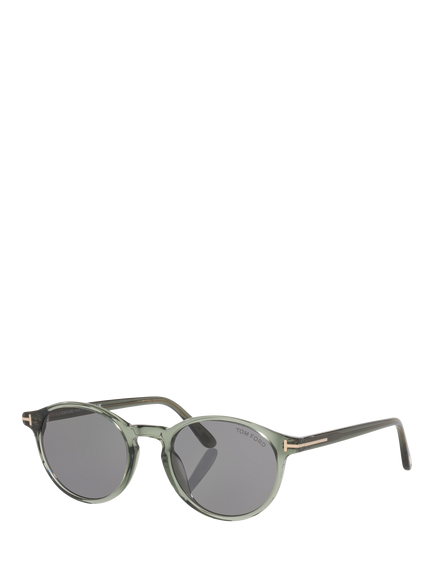 TOM FORD TR002341 Women's Round Sunglasses, Green Light, Green Light