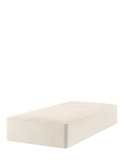 John Lewis OUTLET Pocket Sprung Divan Base, Single, Like New, Beige, Beige