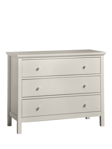 John Lewis OUTLET Wilton 3 Drawer Chest, Like New, Linen, Linen