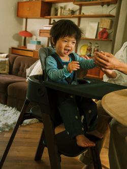 Stokke Steps Highchair, Black/Warm Brown - view 2, Black / Warm Brown