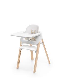 Stokke Steps Highchair, White/Natural, White / Natural